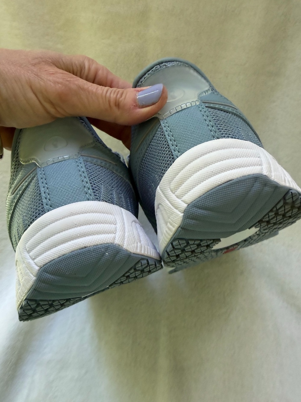 Orthofeet Kita Hands Free Athletic Orthotic Sneakers Size 10 Women’s Blue Gray - Picture 7 of 15